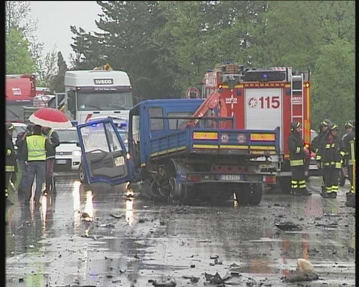Campobasso, incidente sulla tangenziale