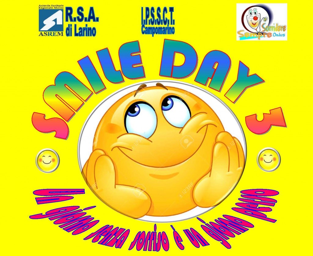 Smile Day, martedì appuntamento all’Rsa di Larino