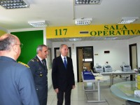 Il Procuratore Generale Grigo al comando delle Fiamme Gialle