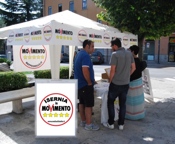 Isernia, domani il presidio del M5S