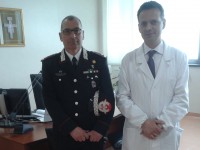 Fondazione Giovanni Paolo II, visita del generala Paparella