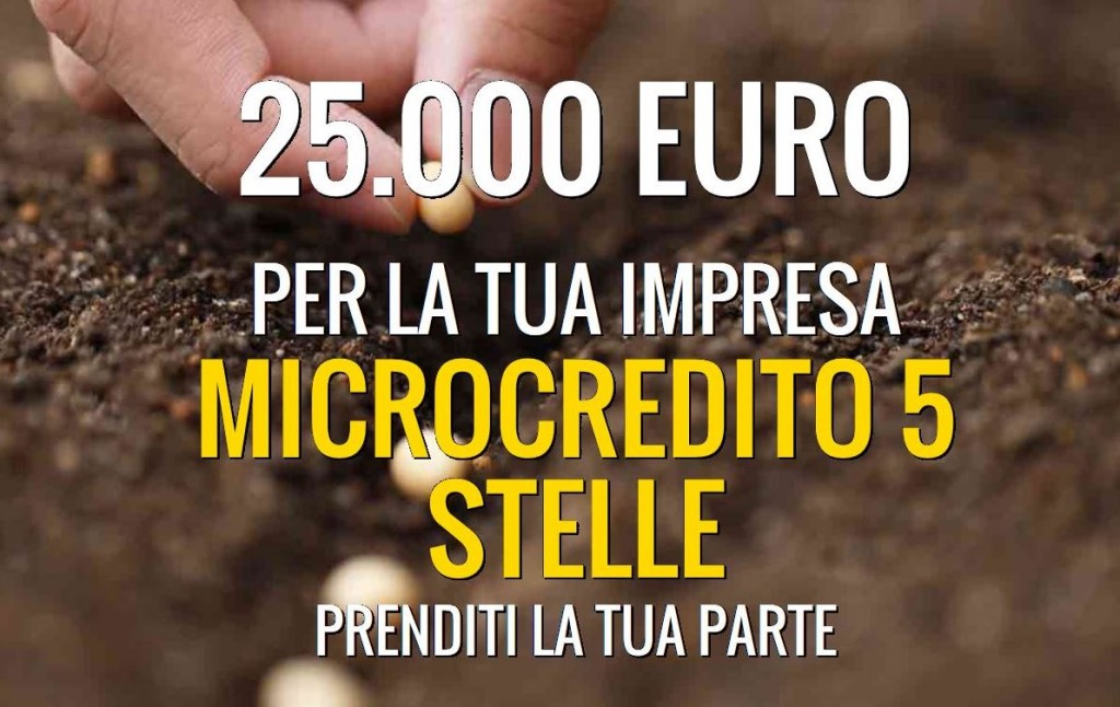 Microcredito 5 Stelle, i grillini presentano l’iniziativa