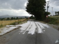 Temporale e grandinata su Campobasso