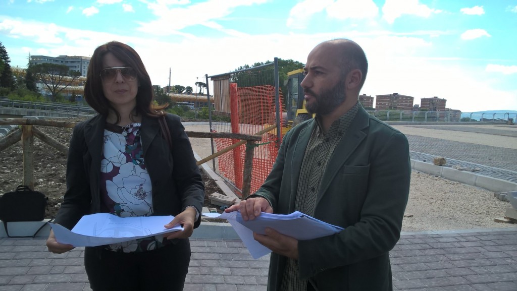 Nuova colata di cemento in via Vico, i 5 stelle accusano Battista