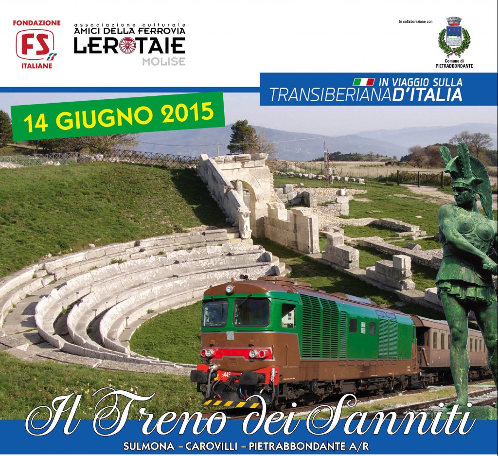 Domenica il ‘Treno dei Sanniti’