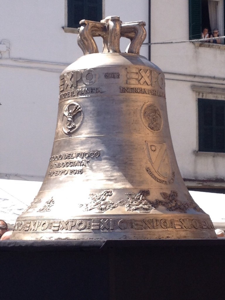 Inaugurata la campana agnonese per l’Expo