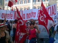 60 tra docenti ed Ata molisani nel presidio davanti a Montecitorio