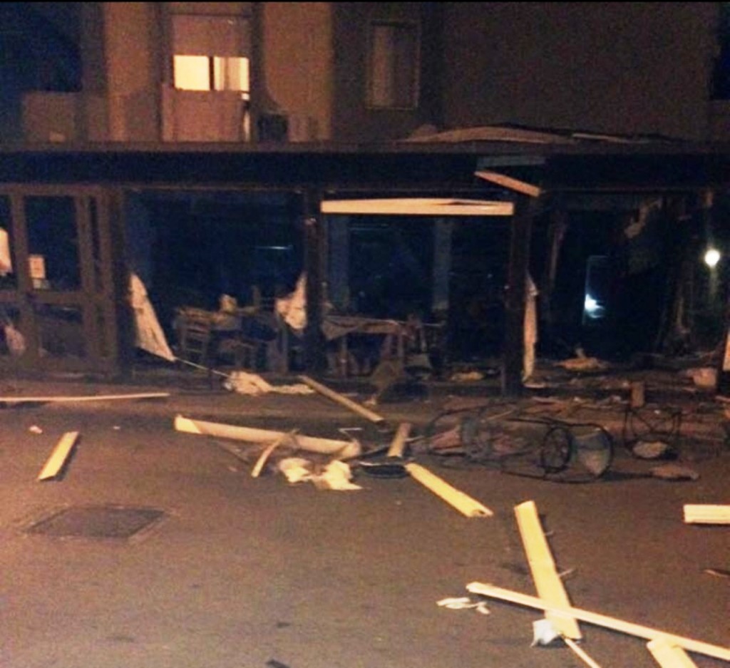 Campomarino, esplosione in via De Gasperi