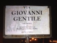 Targa a Gentile posticcia, la condanna dell’Anpi