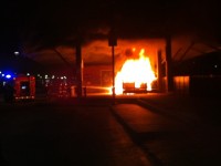 A fuoco l’oasi ecologica del terminal bus