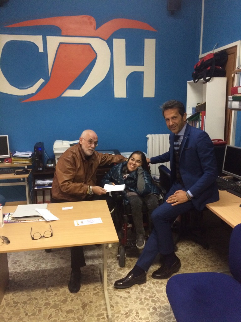 Parco giochi per bimbi disabili in Villa de Capoa, la solidarietà di Lions Club e Rotary