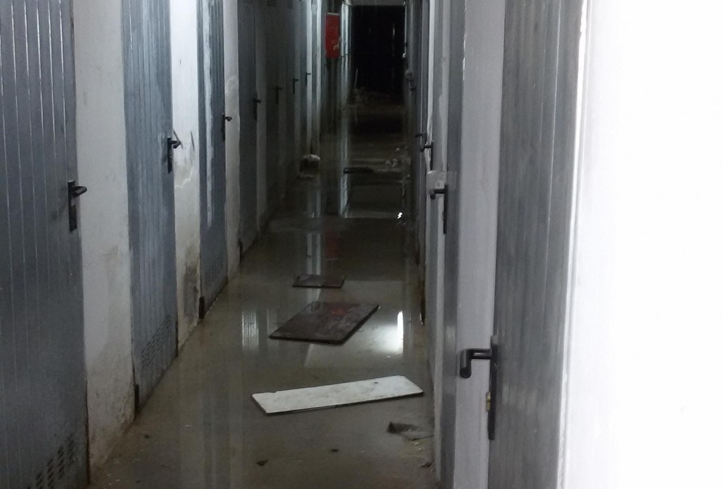 Cantine allagate in zona Fontana Vecchia, una storia lunga 10 anni