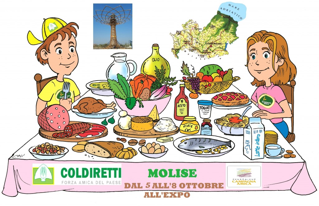 Expo 2015, i prodotti del Molise protagonisti nel padiglione Coldiretti