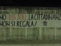 Ius Soli, striscioni di CasaPound a Isernia