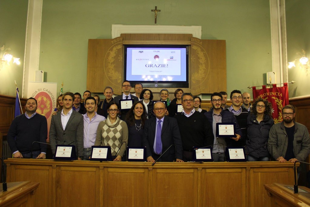 Appyourland, le premiazioni in Provincia