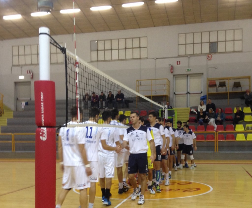Pallavolo B2 maschile, Svelto ko ad Osimo