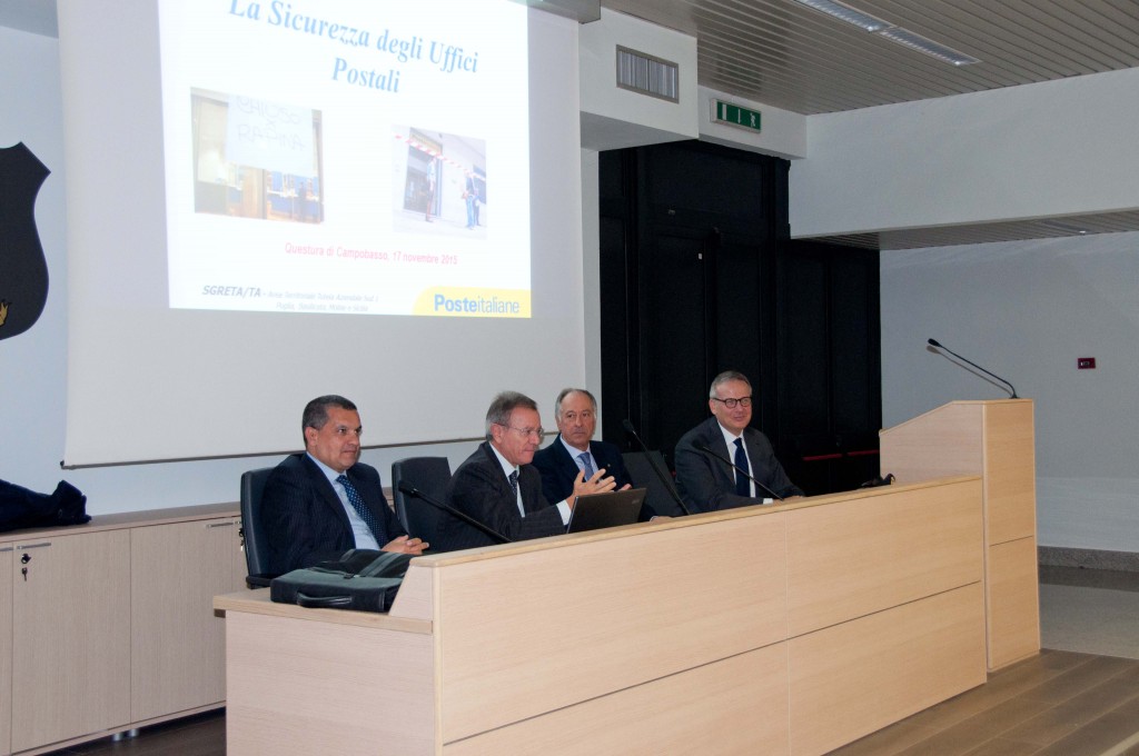 Sicurezza alle Poste, incontri della Questura di Campobasso