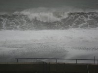 Maltempo sulla costa, forti disagi e chiuso un tratto di Statale a Guglionesi