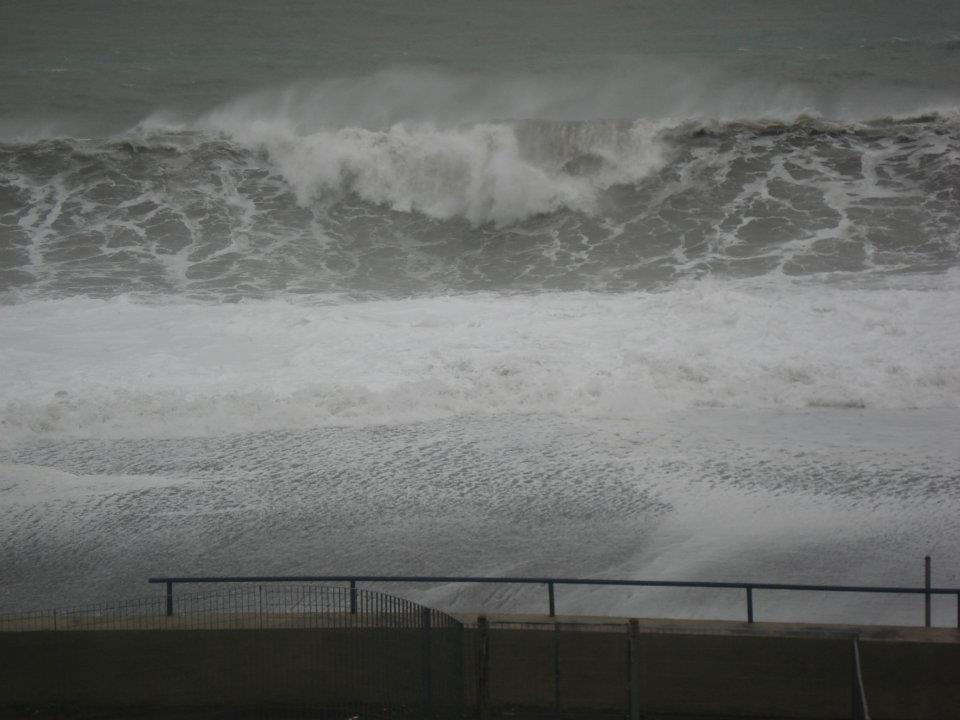 Maltempo sulla costa, forti disagi e chiuso un tratto di Statale a Guglionesi