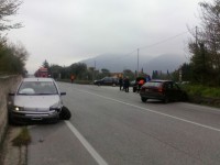 Violento scontro sulla SS 85 a Venafro, diversi feriti