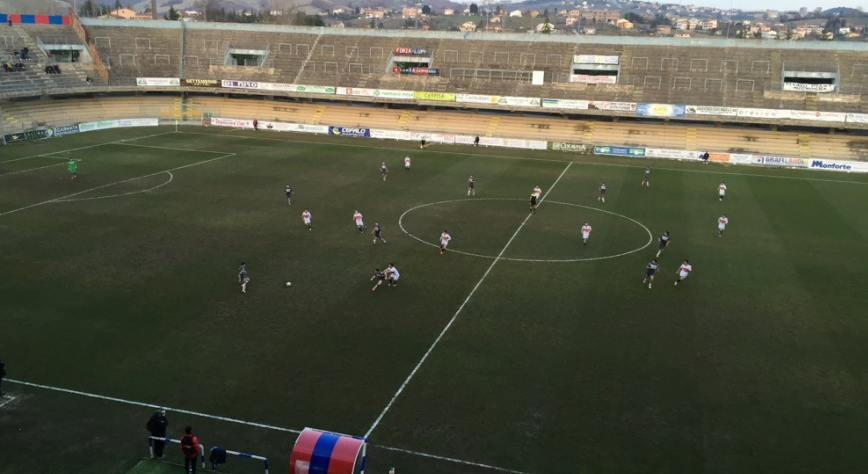 Campobasso a segno, pari Agnonese
