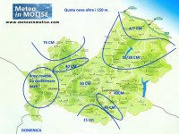 L’inverno è in arrivo, per sabato previsti 40 cm di neve