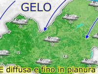 L’inverno fa capolino in Molise, tanta neve e temperature in picchiata