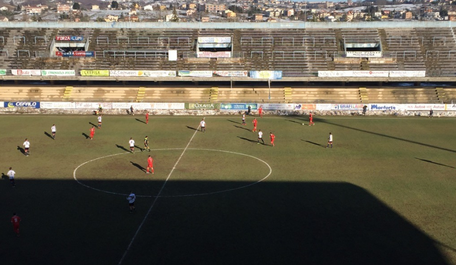 Serie D, Campobasso a segno, Isernia pari