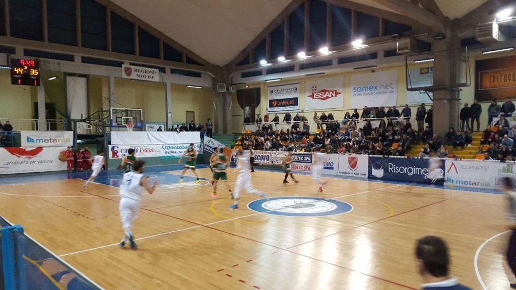 Pallacanestro serie B, Caffè Risorgimento Il Globo Isernia ko
