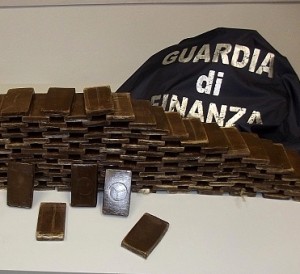 finanza droga hashish