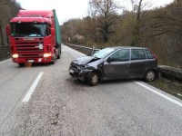 Incidente sulla SS 158, anziano di Venafro in ospedale