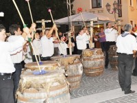 I bufù allo spettacolo ‘Si canta maggio’ dell’auditorium di Roma