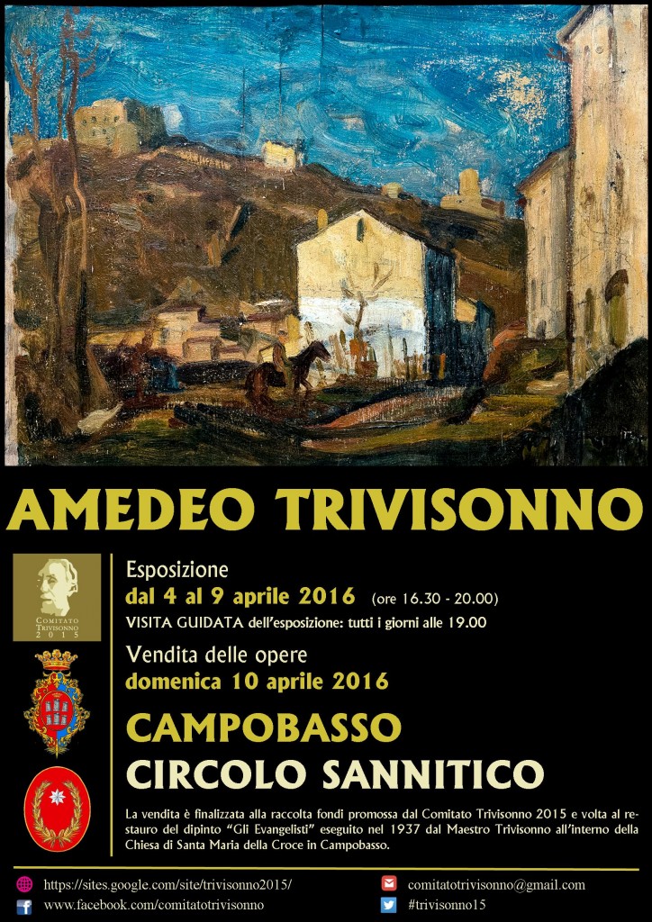 Al Circolo Sannitico l’esposizione delle opere di Amedeo Trivisonno