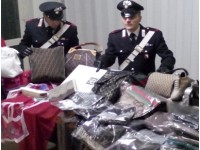 Venafro: blitz dei carabinieri anticontraffazione, quattro denunce