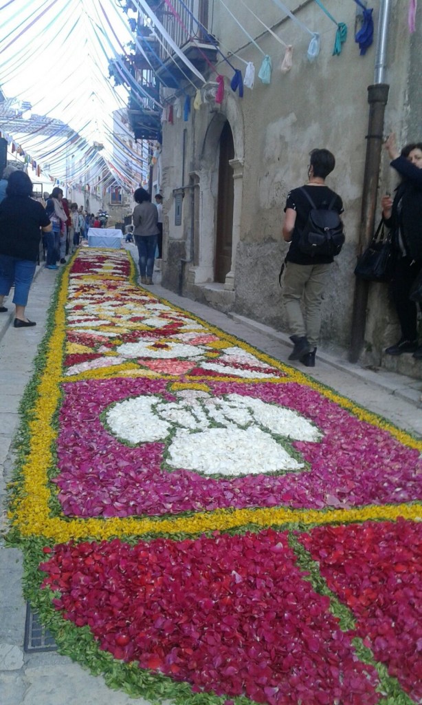 Campobasso, tripudio di colori e profumi per l’Infiorata