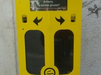 Campobasso, i posacenere diventano ‘rilevatori’ di gradimento