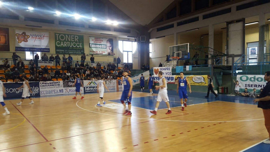 Pallacanestro serie B, gara bivio a Venafro
