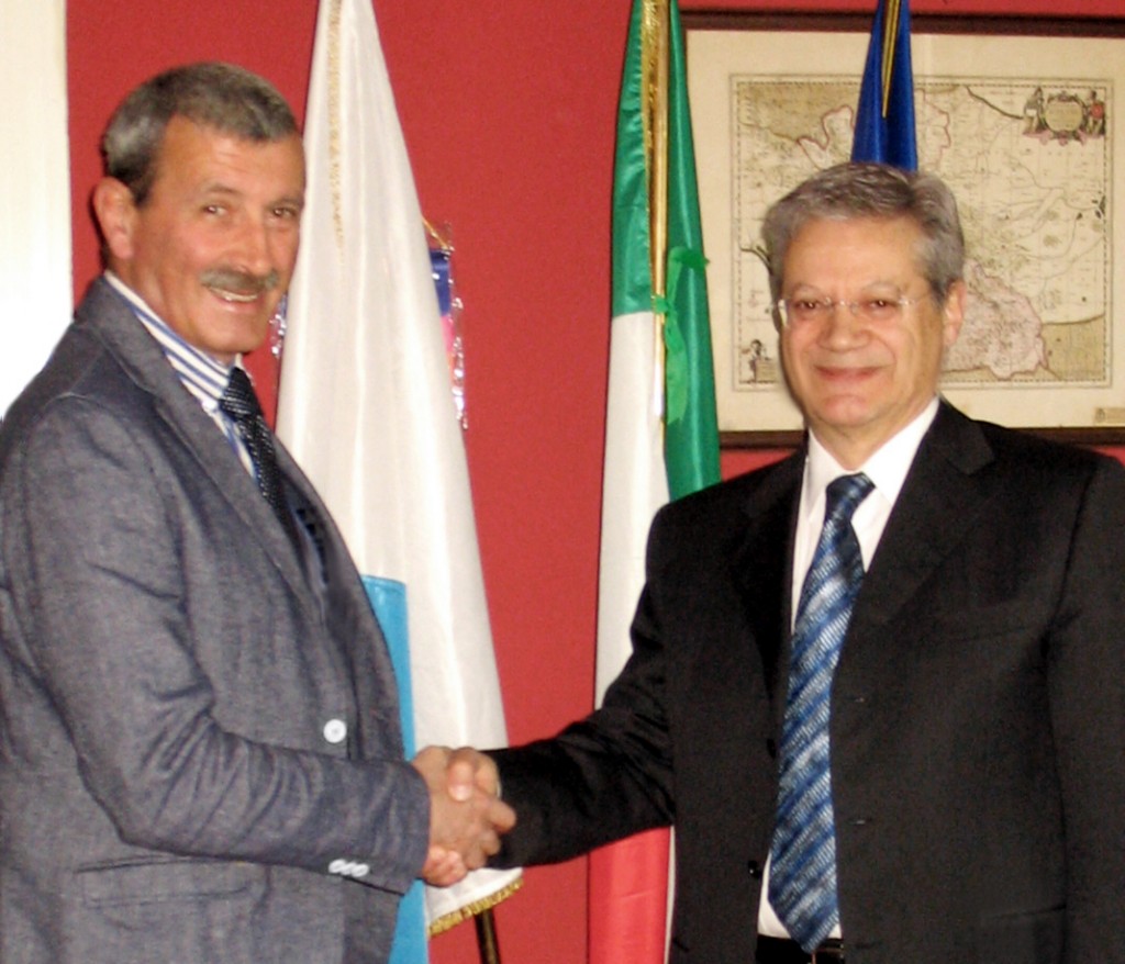 Borzacchiello incontra Saladino a Palazzo San Francesco