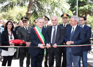 distaccamento vdf taglio del nastro web