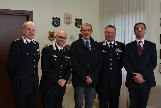Isernia, il nuovo questore al Comando provinciale dei Carabinieri