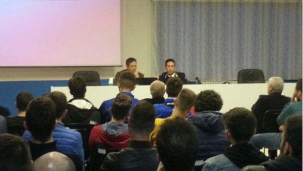 Isernia, sinergia tra Polstrada ed arbitri di calcio