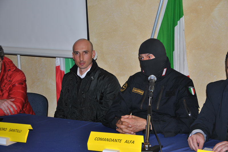 Rocchetta a Volturno, cittadinanza onoraria al comandante Alfa