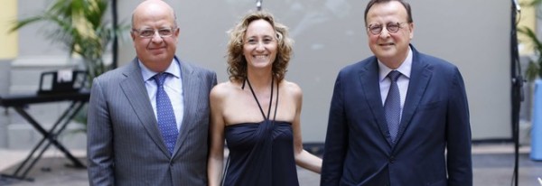 CRO Napoli 13-06-2016 istituto Pontano premio Pontano 2016 nella foto i tre premiati  (newfotosud Alessandro Garofalo)