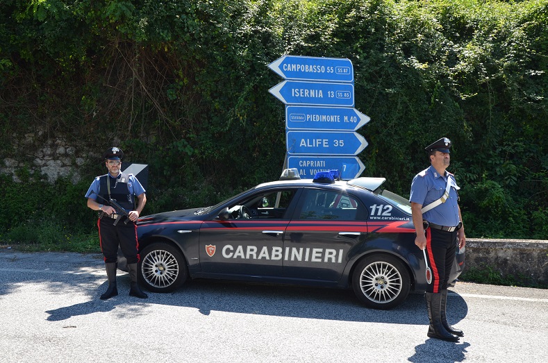 Estate sicura, Carabinieri all’opera in provincia di Isernia