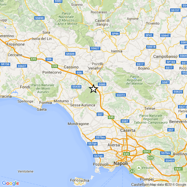 Terremoto, doppia scossa nella notte