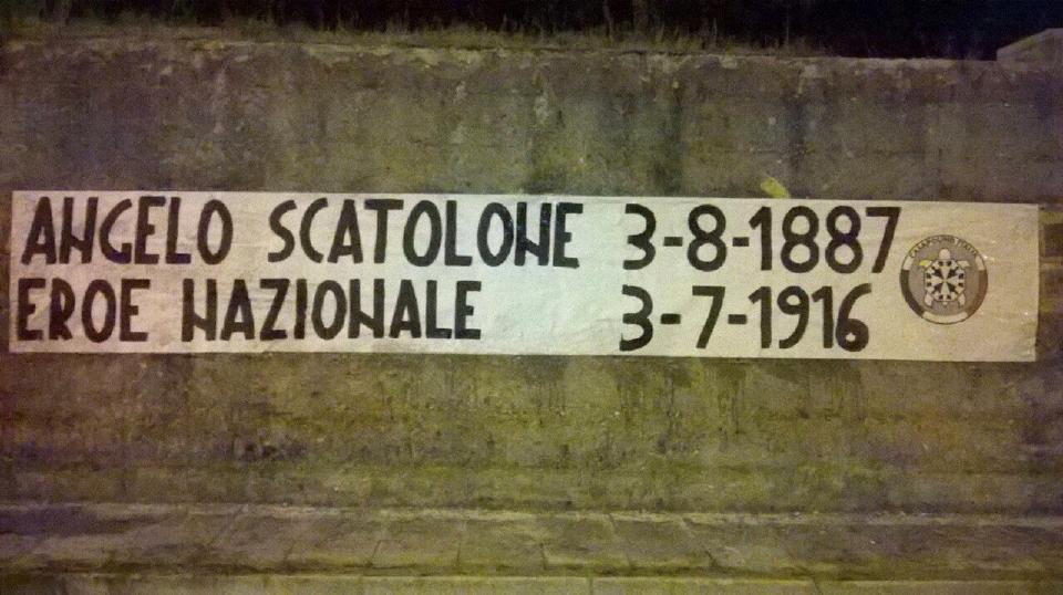 CasaPound commemora la figura di Scatolone