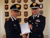 Medaglia d’oro al merito per il maggiore Salvatore Vitiello