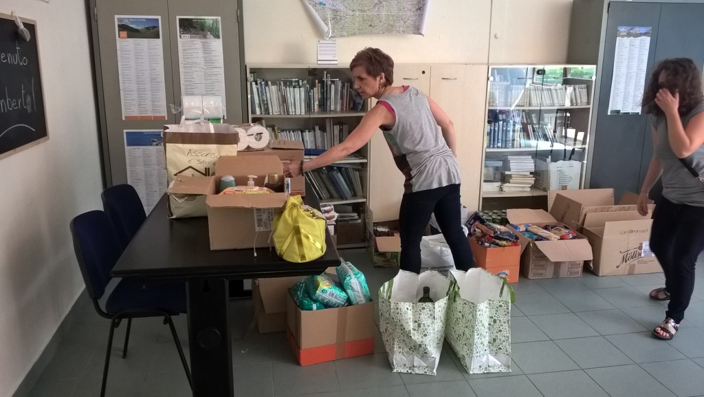 Il cuore dei molisani non delude: la macchina della solidarietà va avanti a pieno ritmo