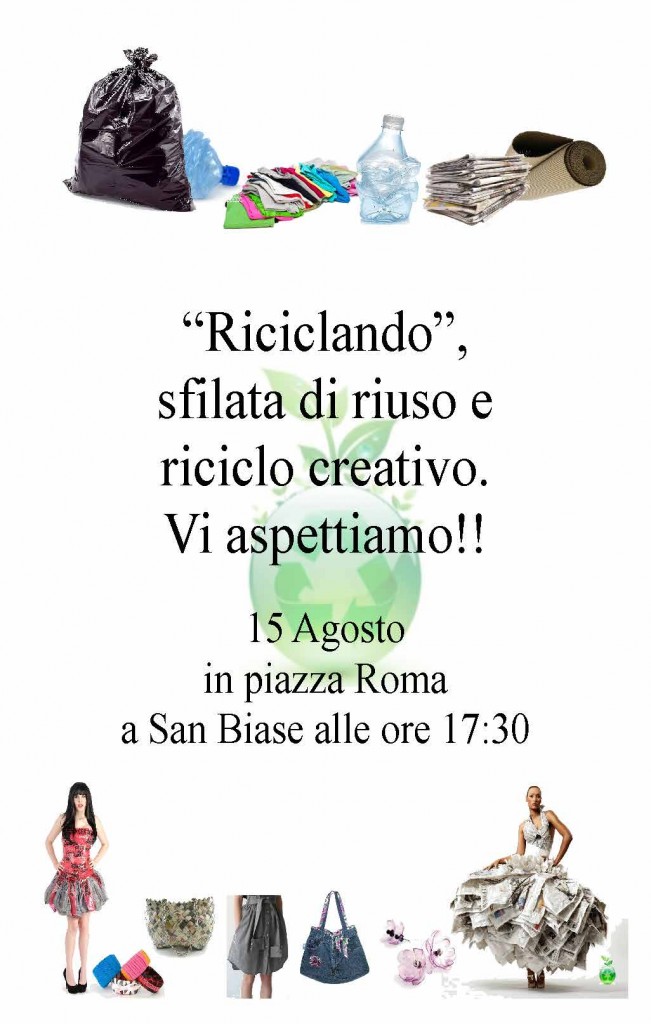 San Biase, il riciclo finisce in passerella