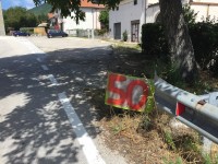 Statale 158, i residenti segnalano la pericolosità del tratto per il bivio di Rocchetta e Cerro